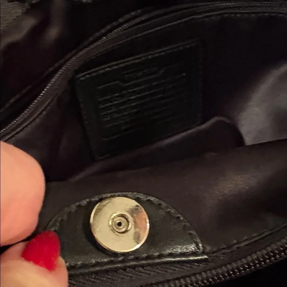 Coach Campbell  Exotic leather Small FlapSatchelBag M1320-F27895